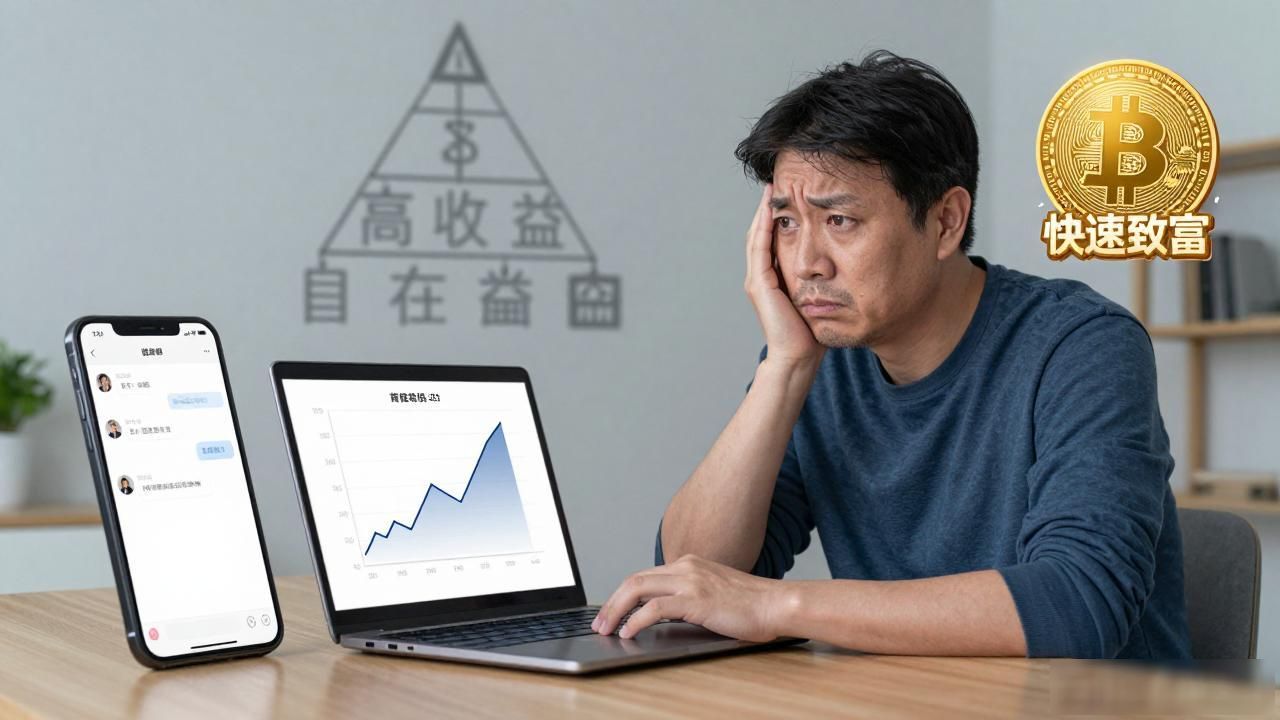 亲戚拉我开数字货币户日赚三千，差点交了八万学费