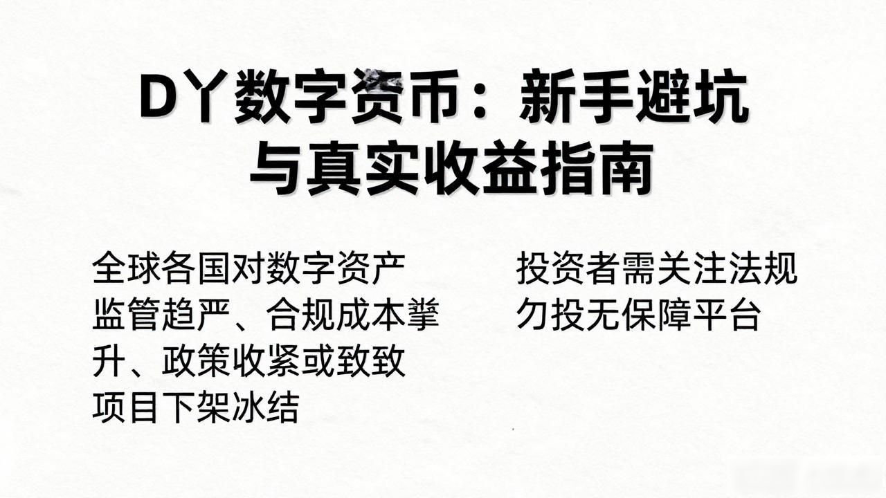 D丫数字货币：新手避坑与真实收益指南