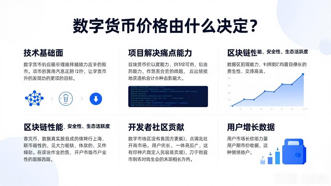 数字货币价格由什么决定？