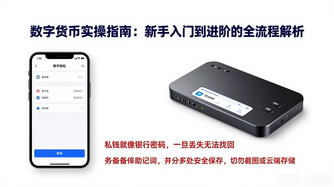 数字货币实操指南：新手入门到进阶的全流程解析