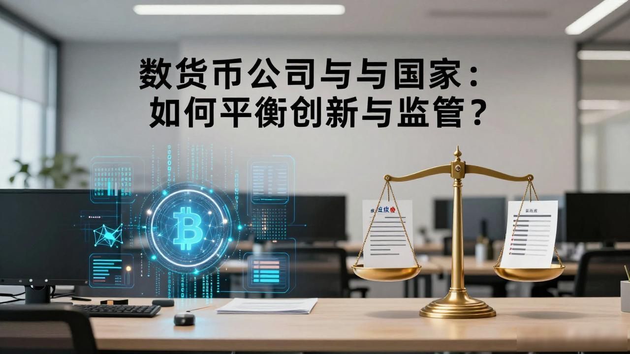 数字货币公司与国家：如何平衡创新与监管？