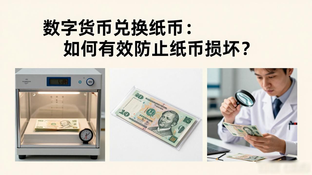 数字货币兑换纸币：如何有效防止纸币损坏？