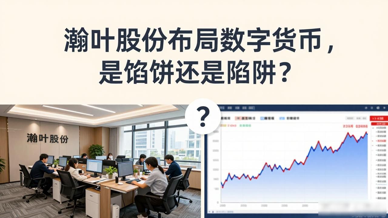 瀚叶股份布局数字货币，是馅饼还是陷阱？