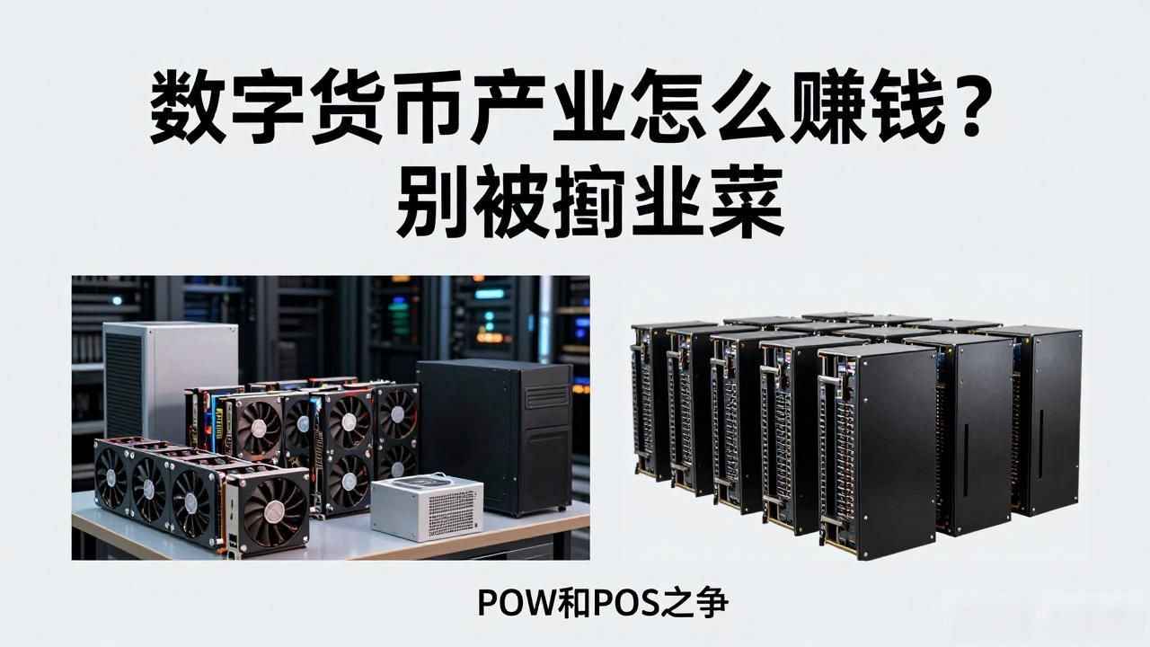 数字货币产业怎么赚钱？别被割韭菜
