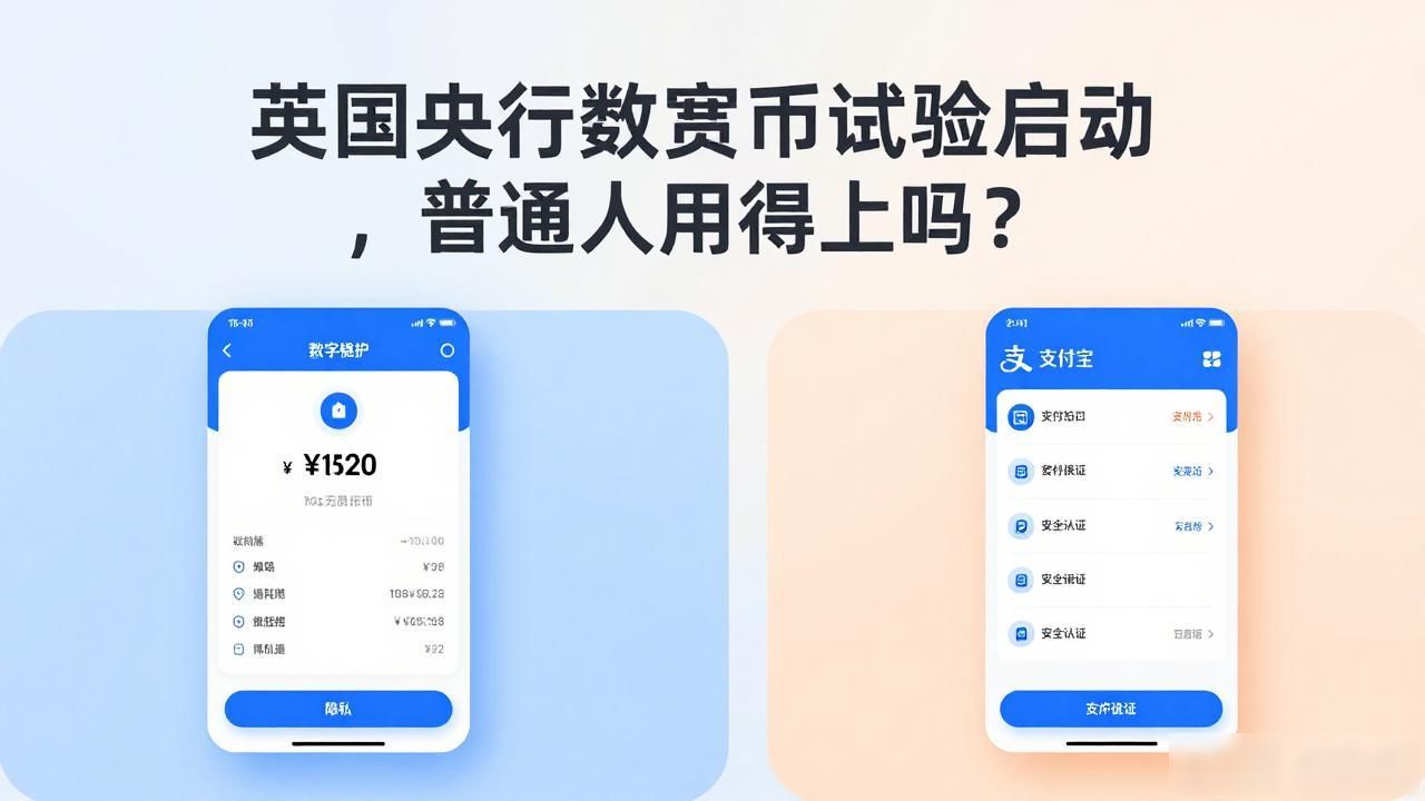 英国央行数字货币试验启动，普通人用得上吗？