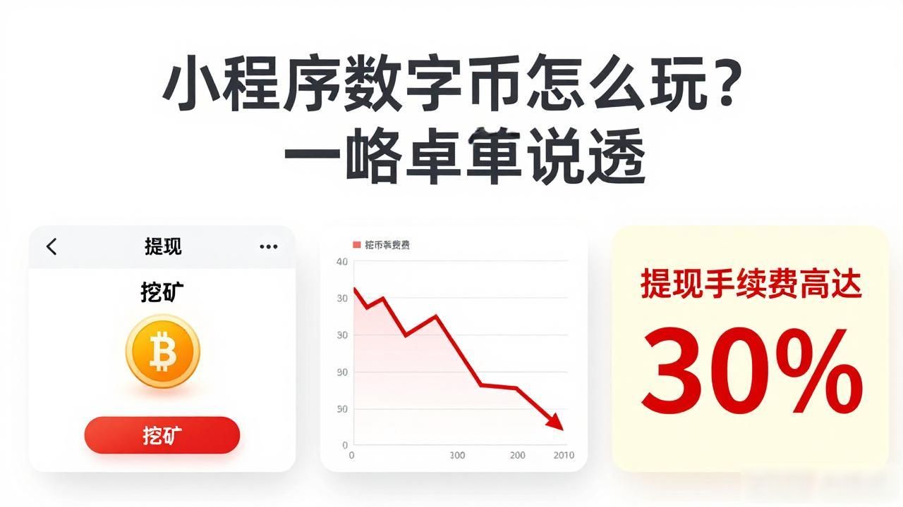 小程序数字货币怎么玩？一篇文章说透
