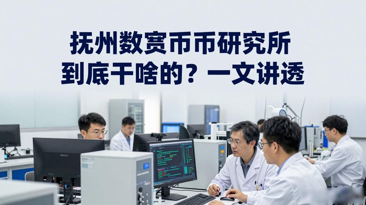 抚州数字货币研究所到底干啥的？一文讲透