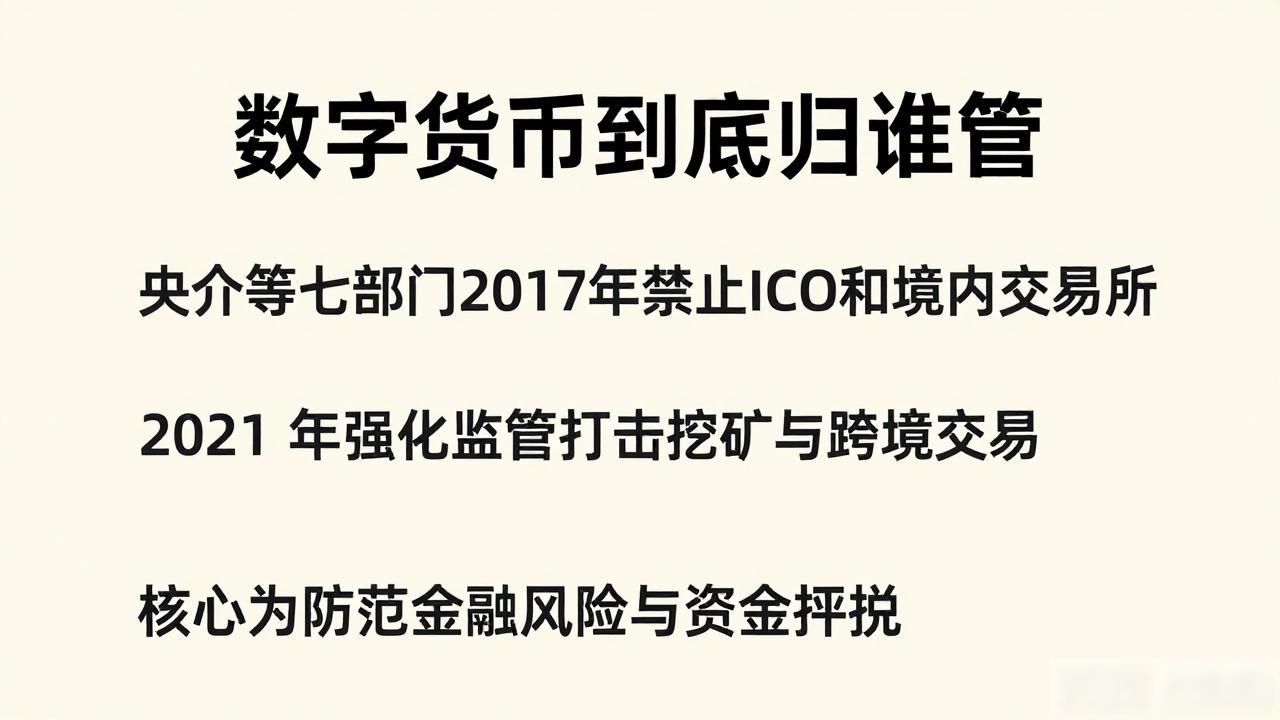 数字货币到底归谁管