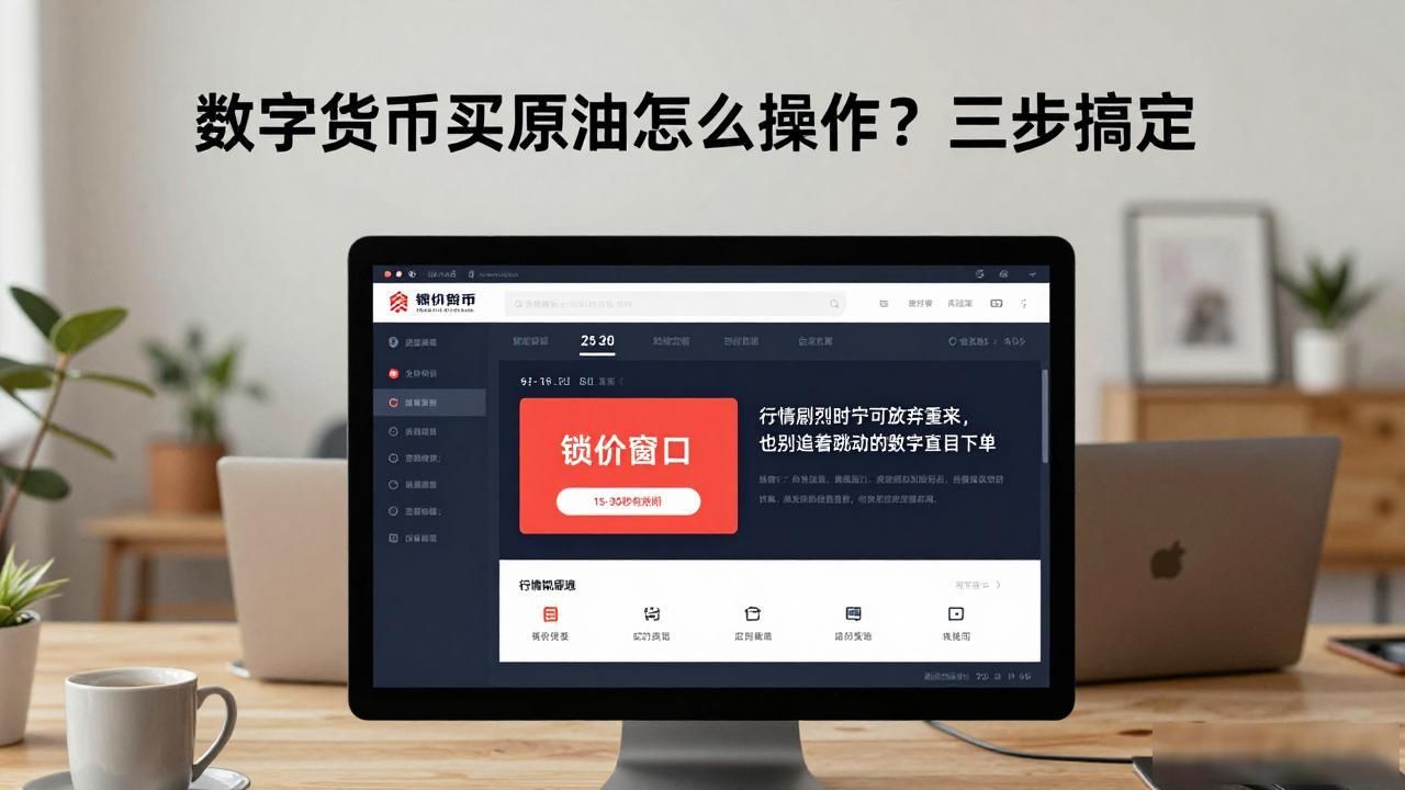 数字货币买原油怎么操作？三步搞定