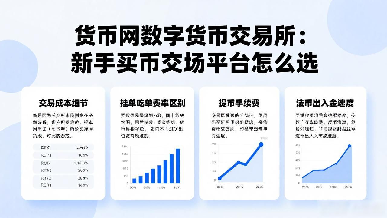 货币网数字货币交易所：新手买币交易平台怎么选