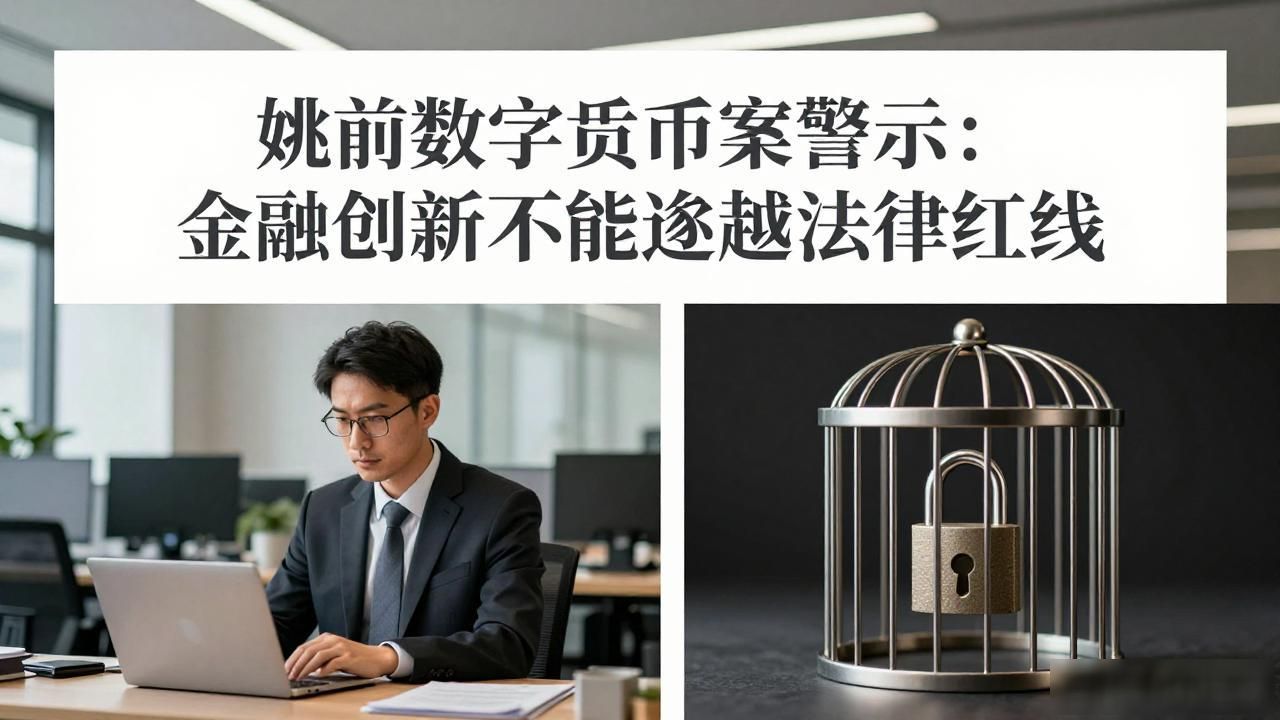 姚前数字货币案警示：金融创新不能逾越法律红线