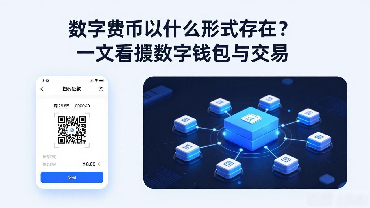 数字货币以什么形式存在？一文看懂数字钱包与交易