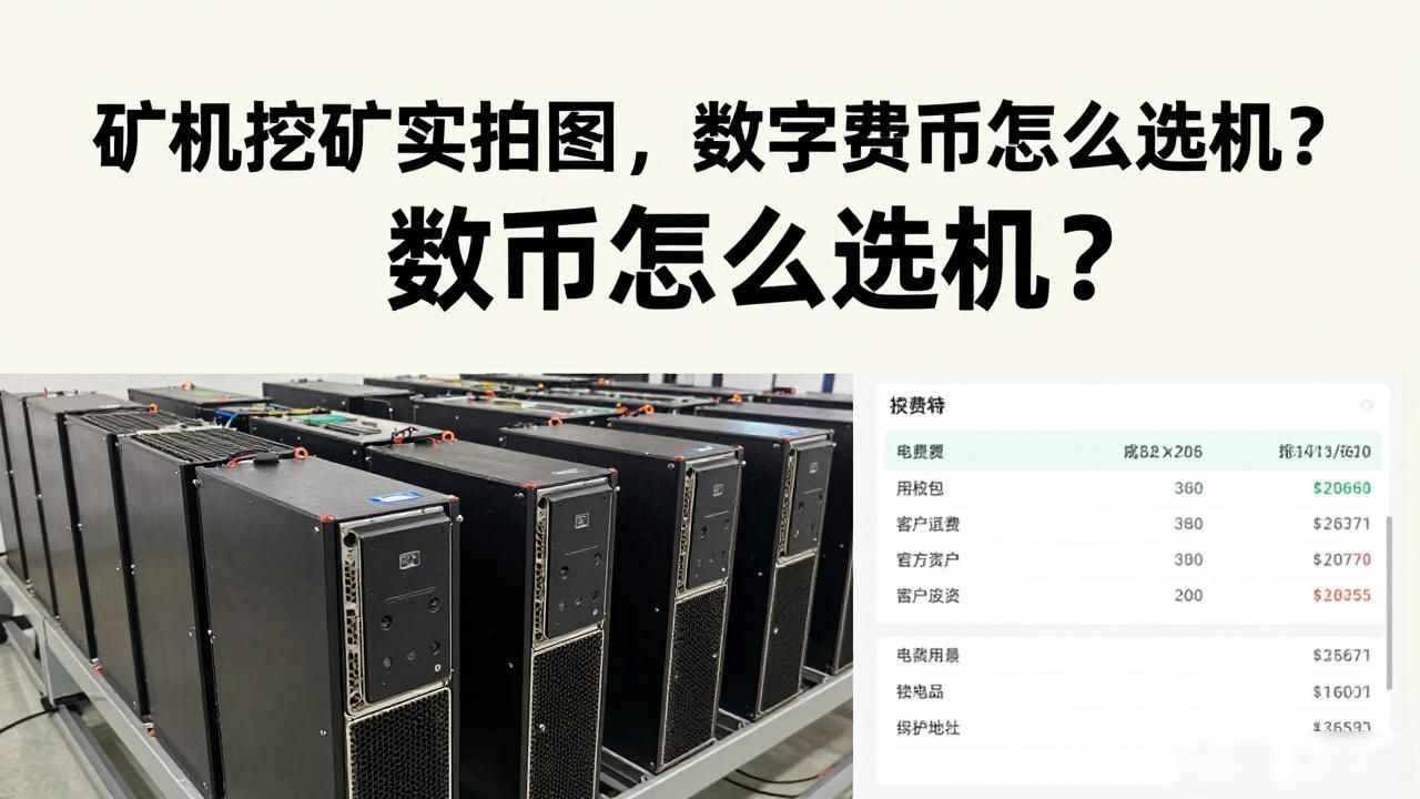 矿机挖矿实拍图，数字货币怎么选机？