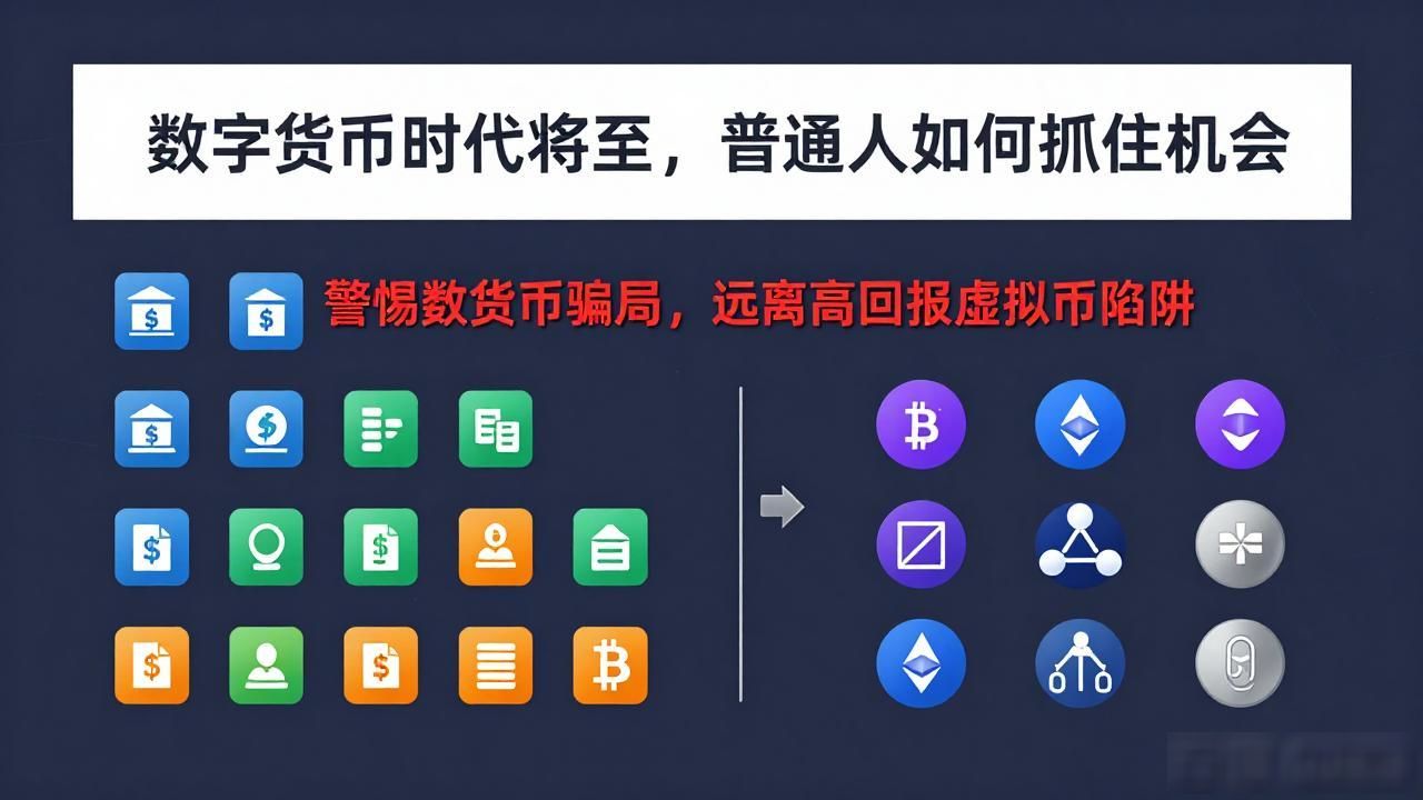 数字货币时代将至，普通人如何抓住机会