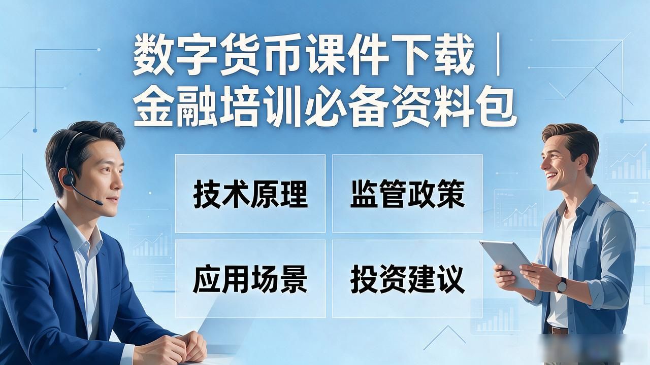 数字货币课件下载｜金融培训必备资料包