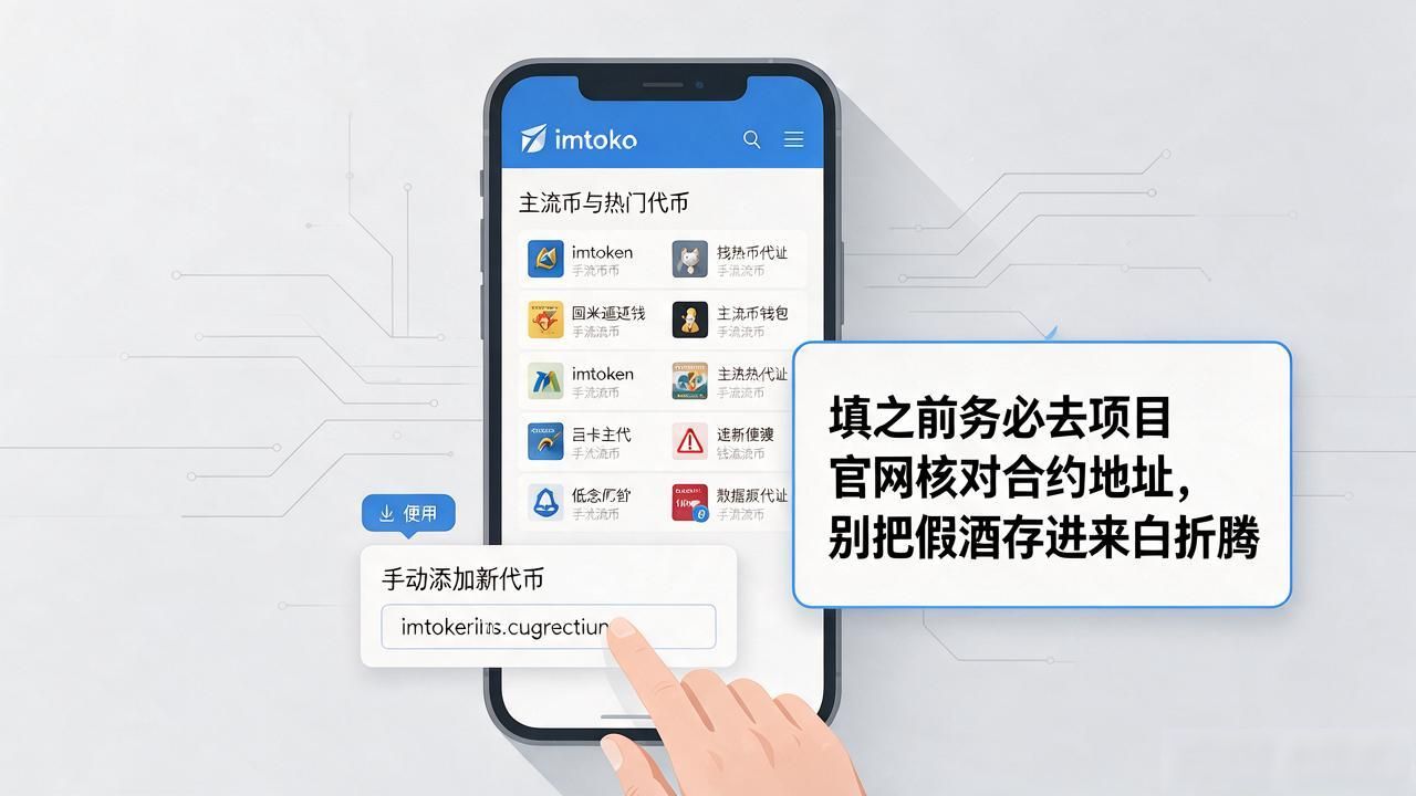 imtoken可以存储的币有哪些？主流币到热门代币都支持