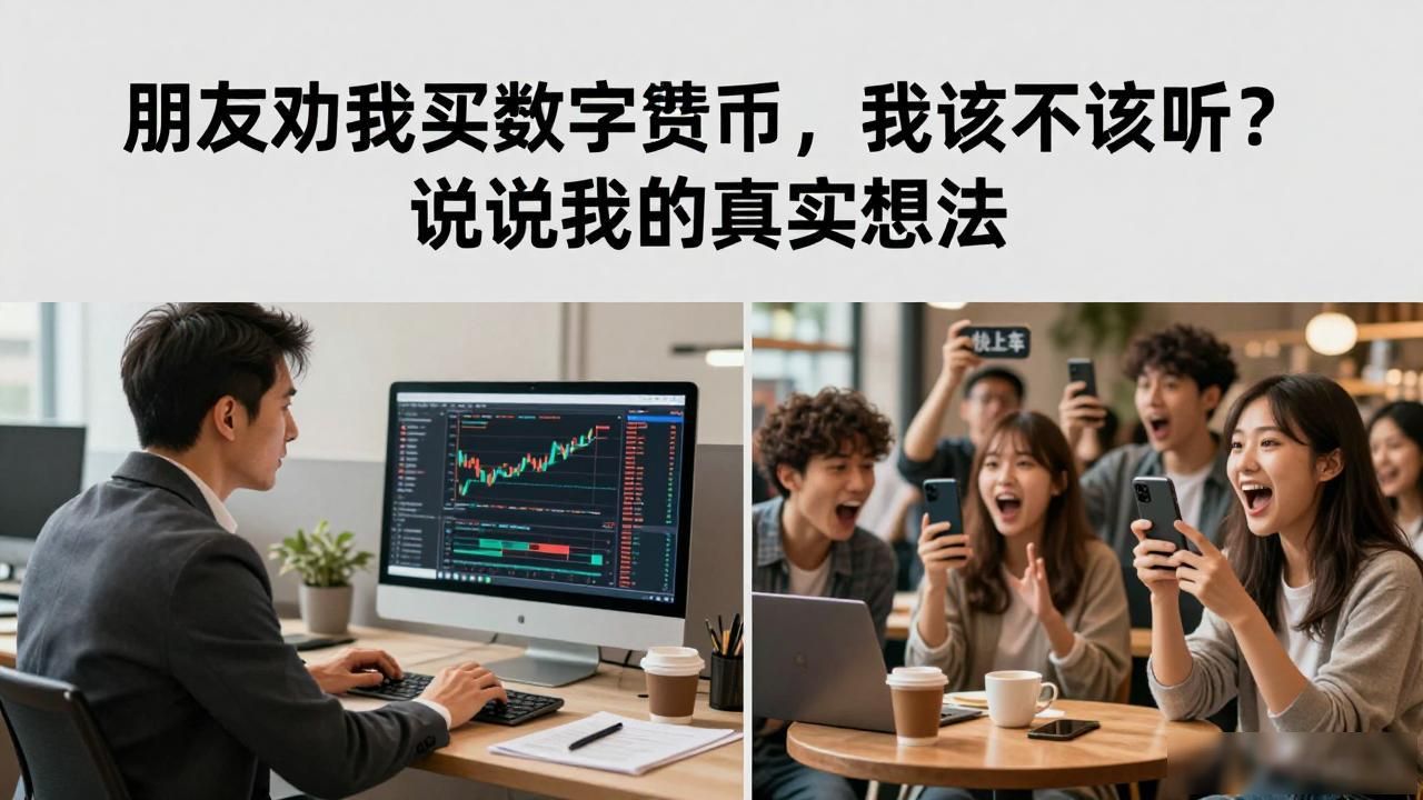 朋友劝我买数字货币，我该不该听？说说我的真实想法