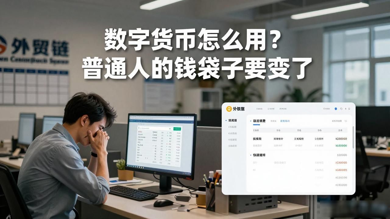 数字货币怎么用？普通人的钱袋子要变了