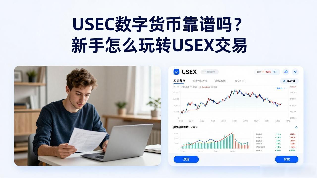 USEX数字货币靠谱吗？新手怎么玩转USEX交易