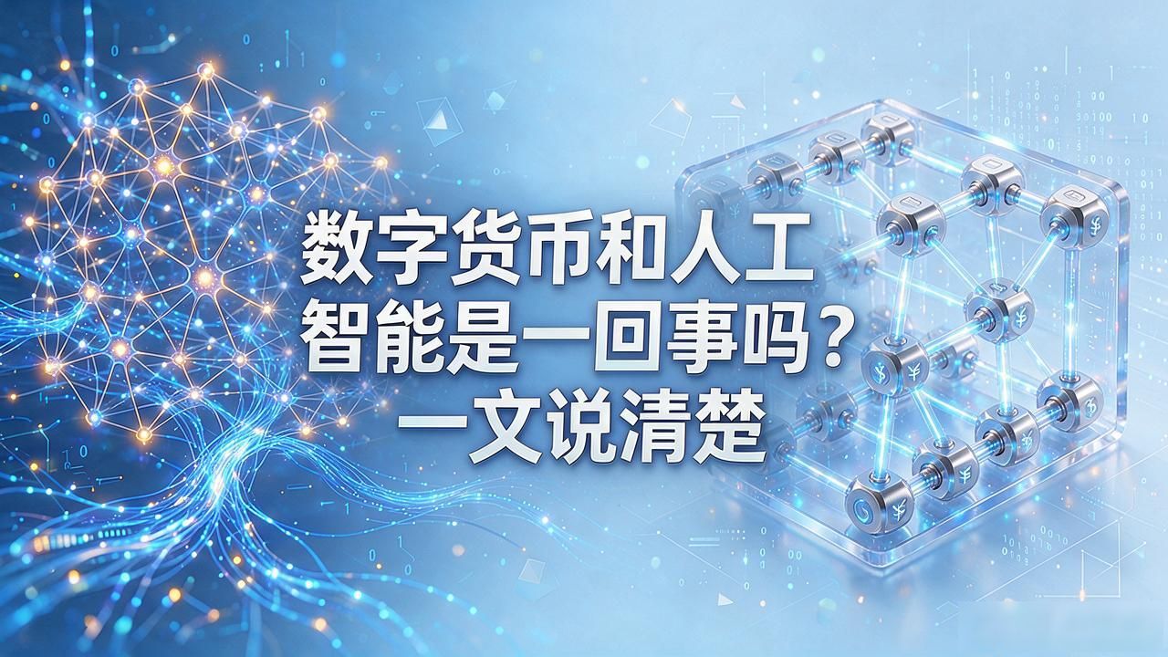 数字货币和人工智能是一回事吗？一文说清楚