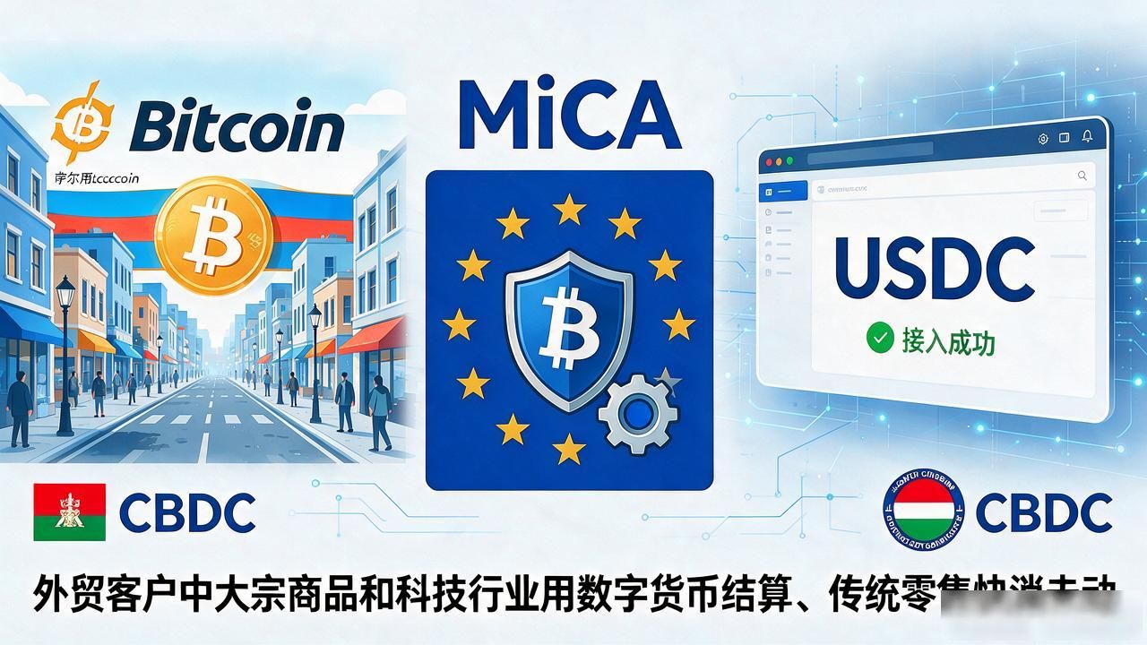 数字货币到底被认可没，做跨境生意的得盯紧这几个实际信号