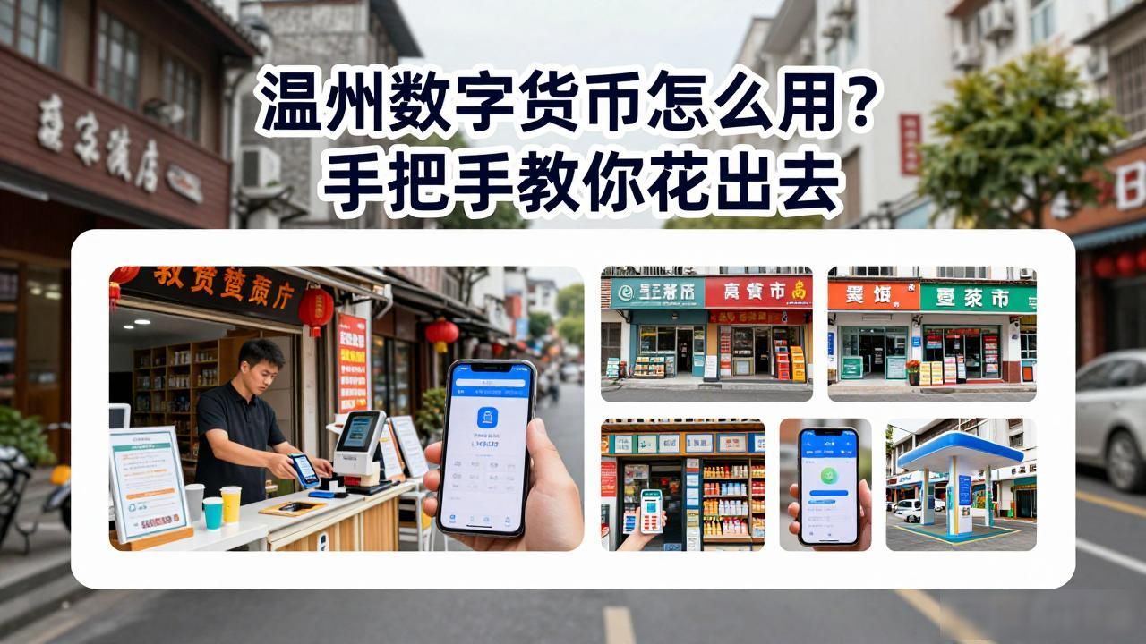 温州数字货币怎么用？手把手教你花出去