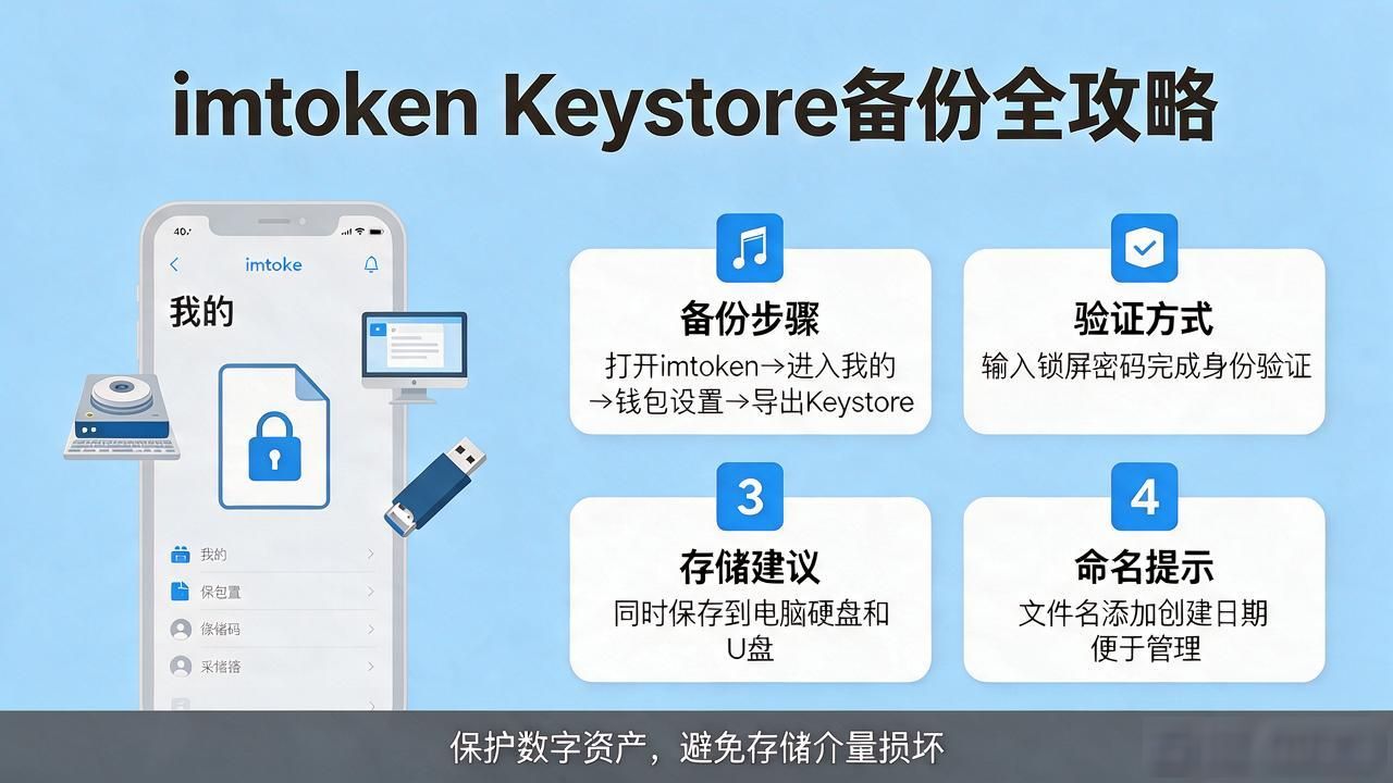 imtoken keystore备份全攻略 手把手教你保护数字资产