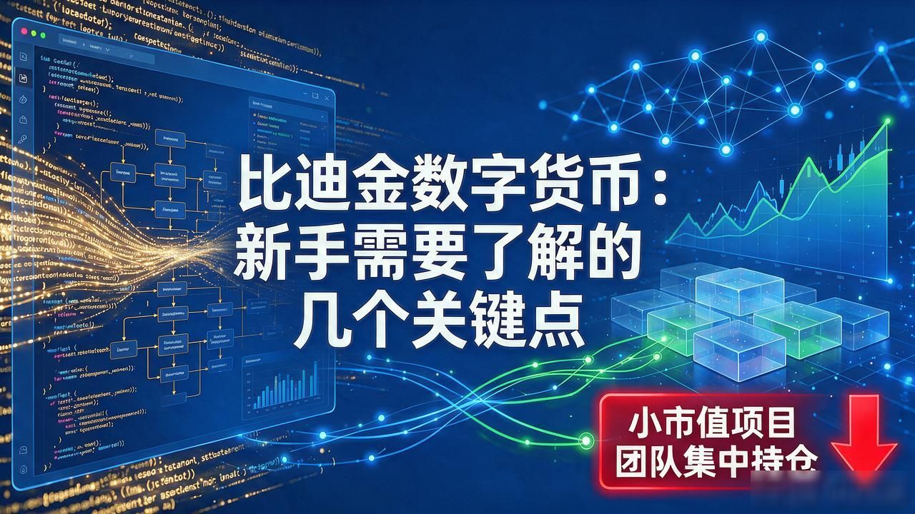 比迪金数字货币：新手需要了解的几个关键点