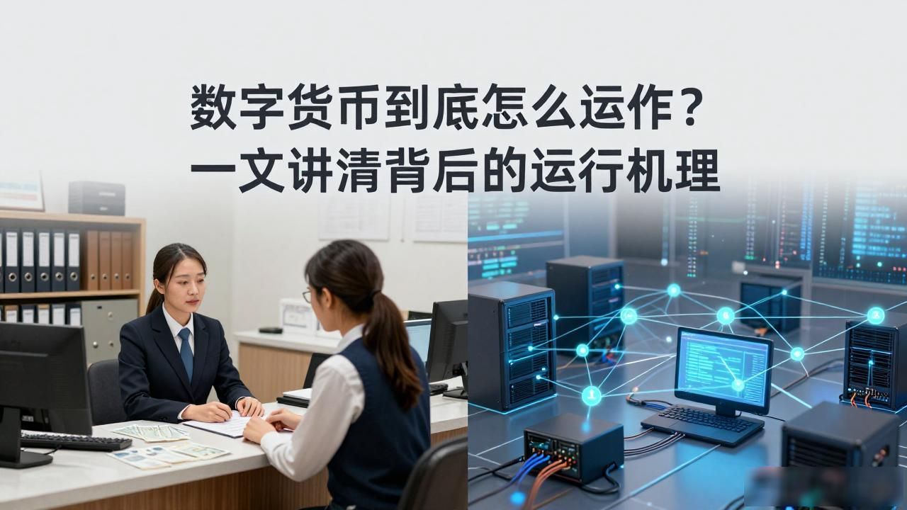 数字货币到底怎么运作？一文讲清背后的运行机理