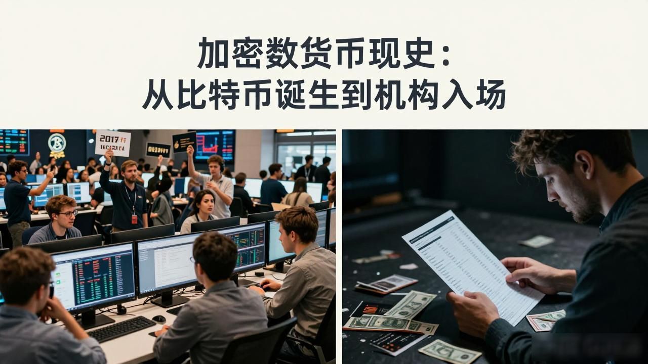 加密数字货币现史：从比特币诞生到机构入场