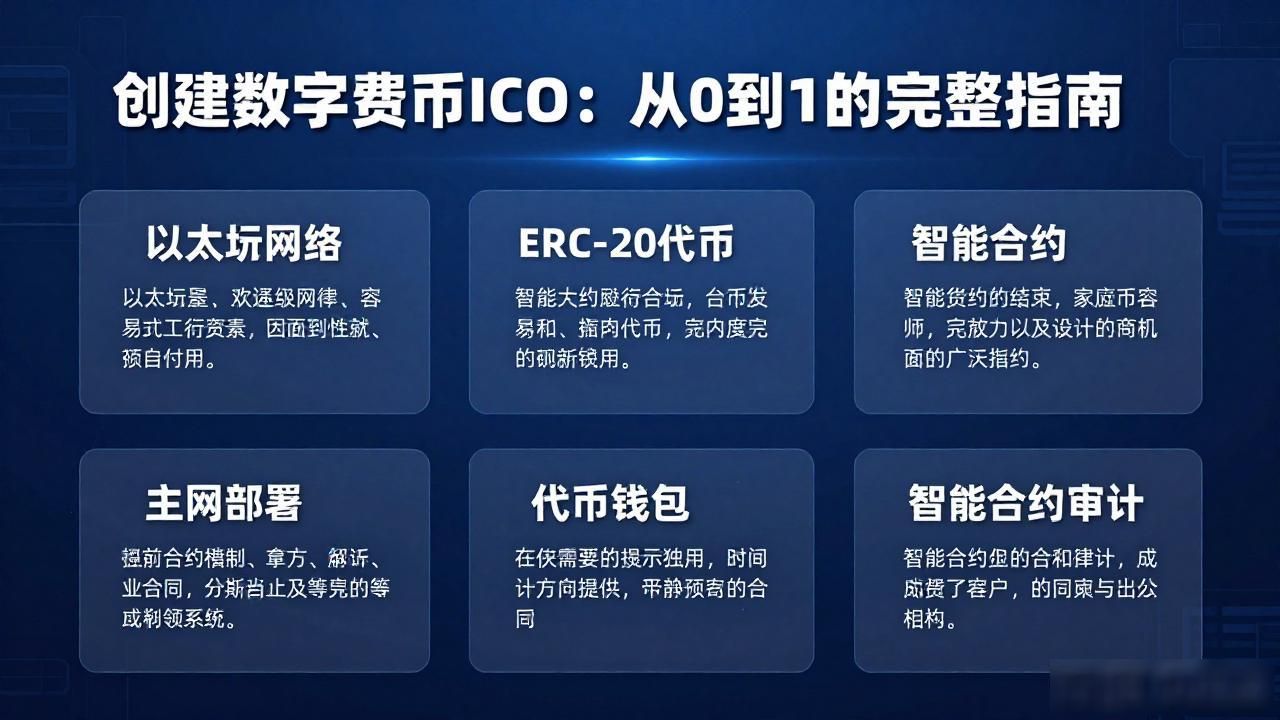 创建数字货币ICO：从0到1的完整指南