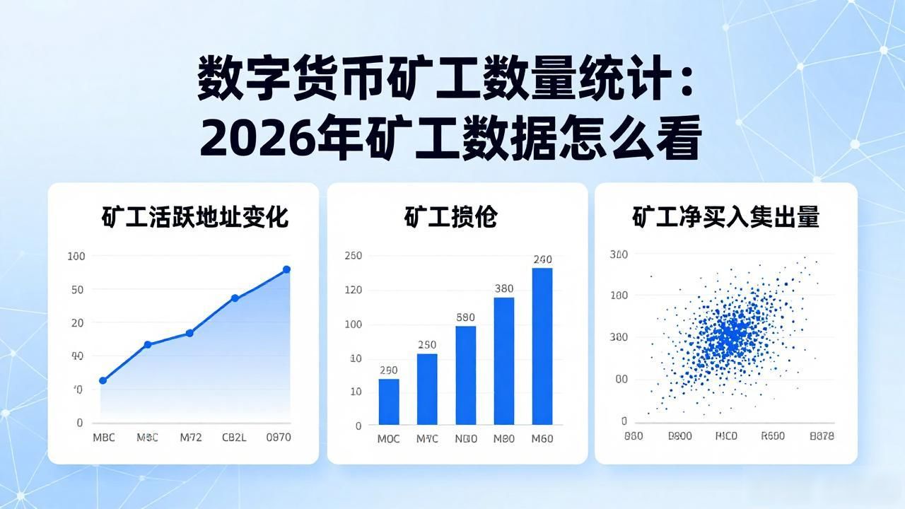 数字货币矿工数量统计：2026年矿工数据怎么看