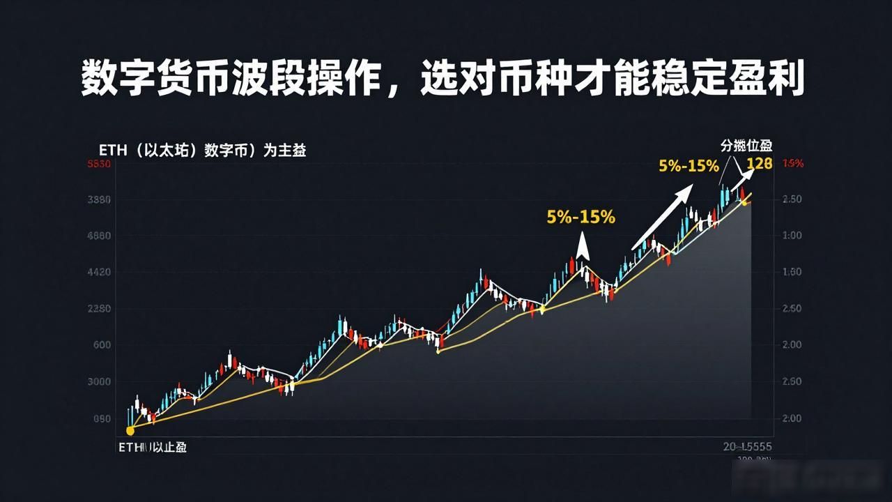 数字货币波段操作，选对币种才能稳定盈利