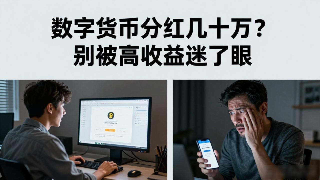 数字货币分红几十万？别被高收益迷了眼