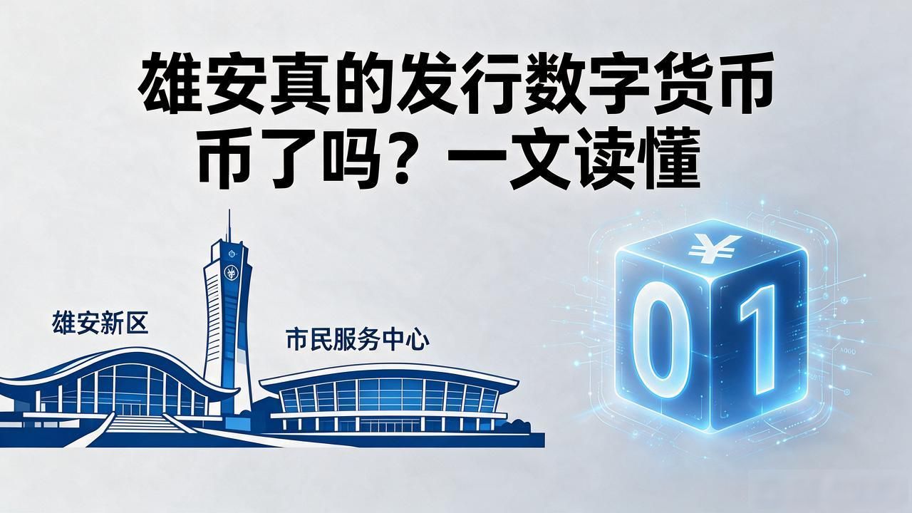 雄安真的发行数字货币了吗？一文读懂