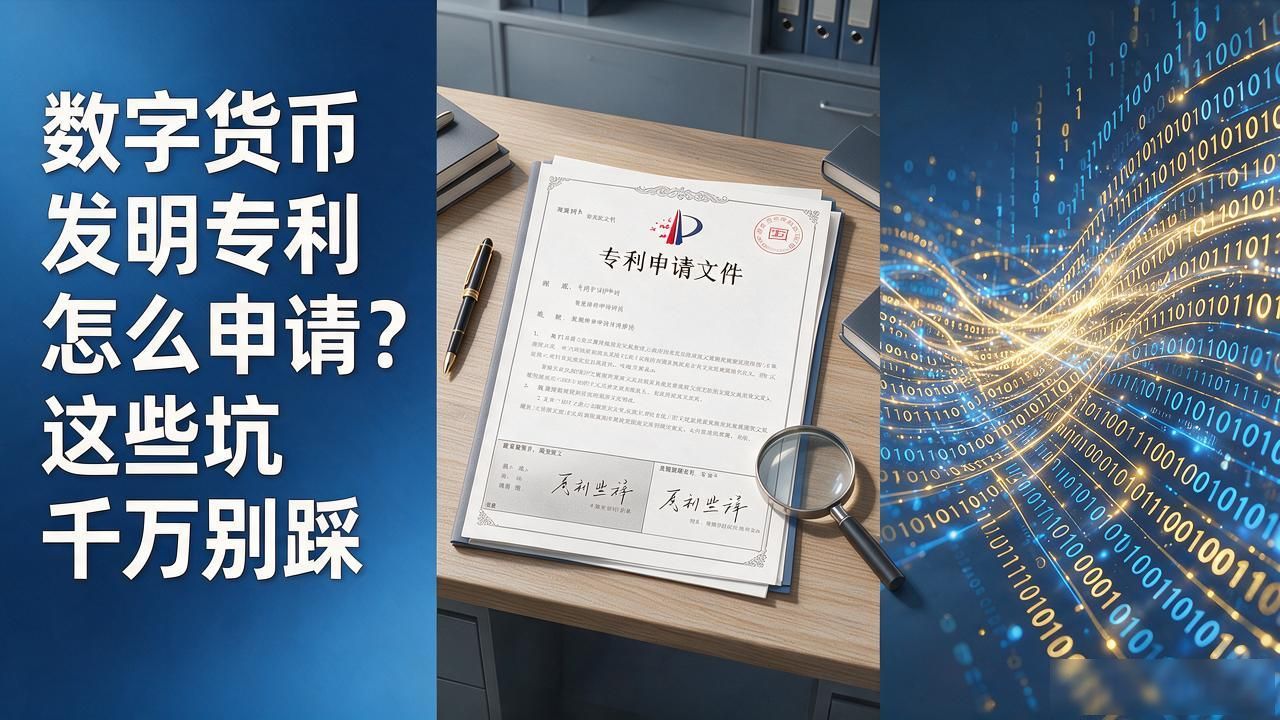 数字货币发明专利怎么申请？这些坑千万别踩