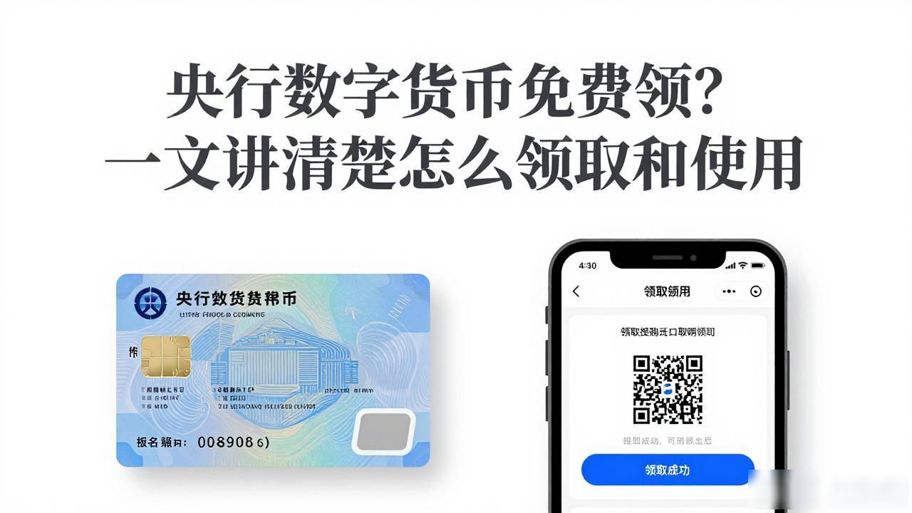 央行数字货币免费领？一文讲清楚怎么领取和使用