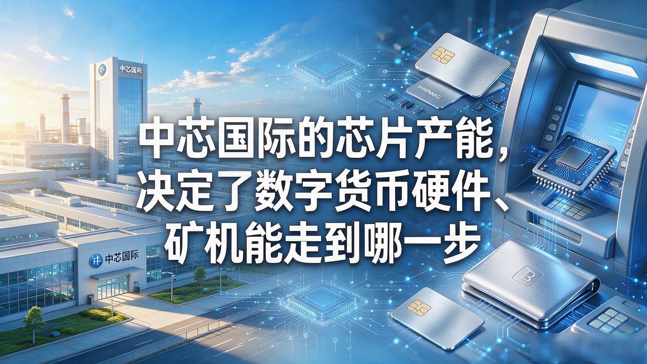中芯国际的芯片产能，决定了数字货币硬件、矿机能走到哪一步