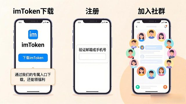 手把手教你用imToken入口搭建合作社群