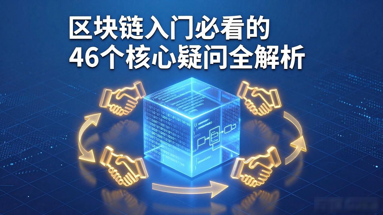 区块链入门必看的46个核心疑问全解析