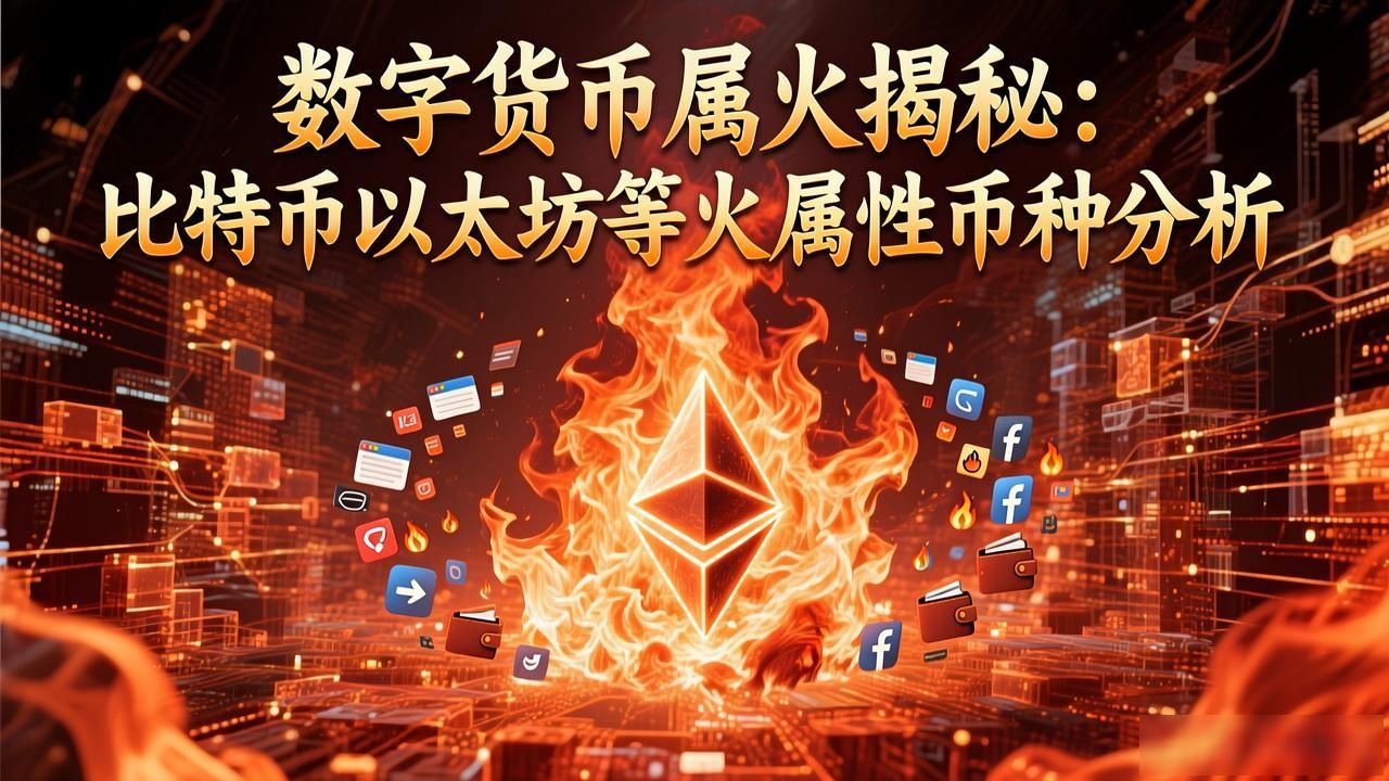 数字货币属火揭秘：比特币以太坊等火属性币种分析