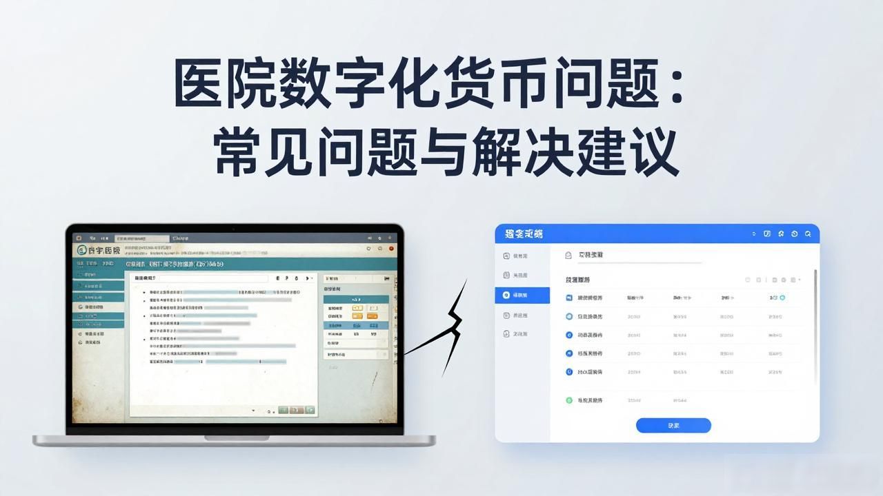 医院数字化货币问题：常见问题与解决建议