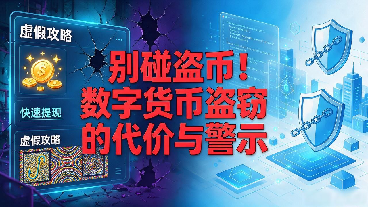 别碰盗币！数字货币盗窃的代价与警示