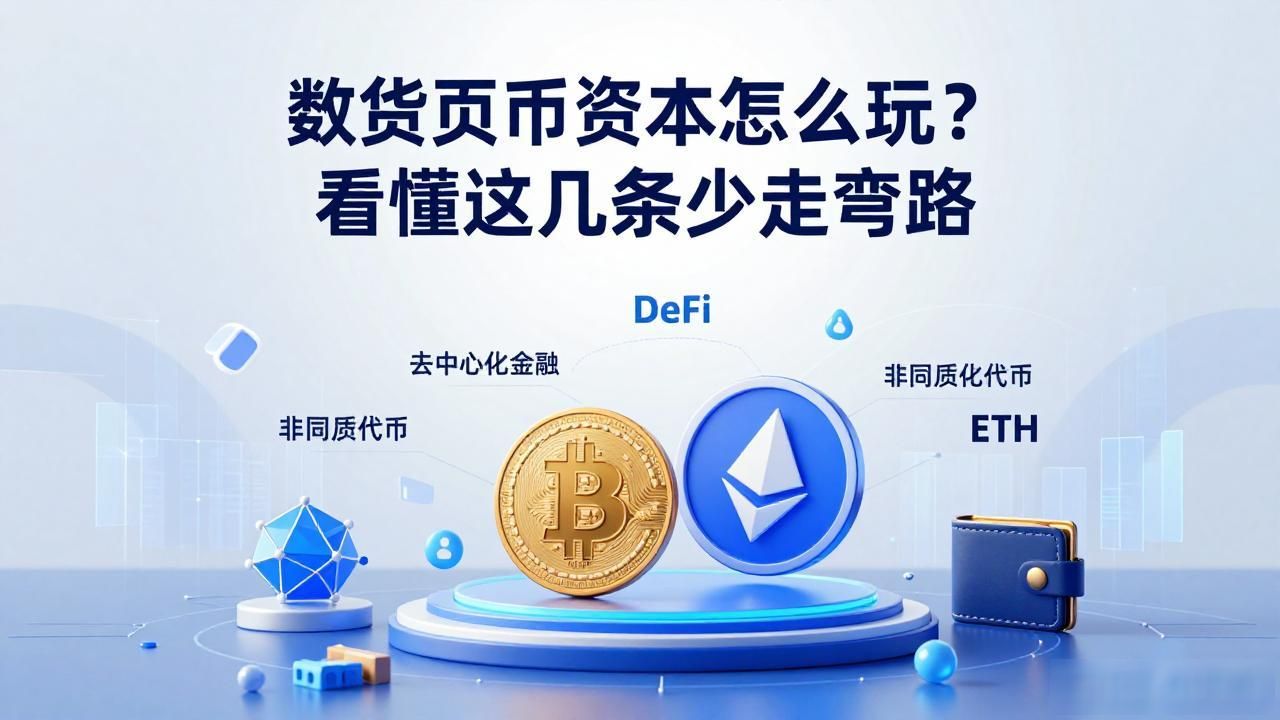 数字货币资本怎么玩？看懂这几条少走弯路