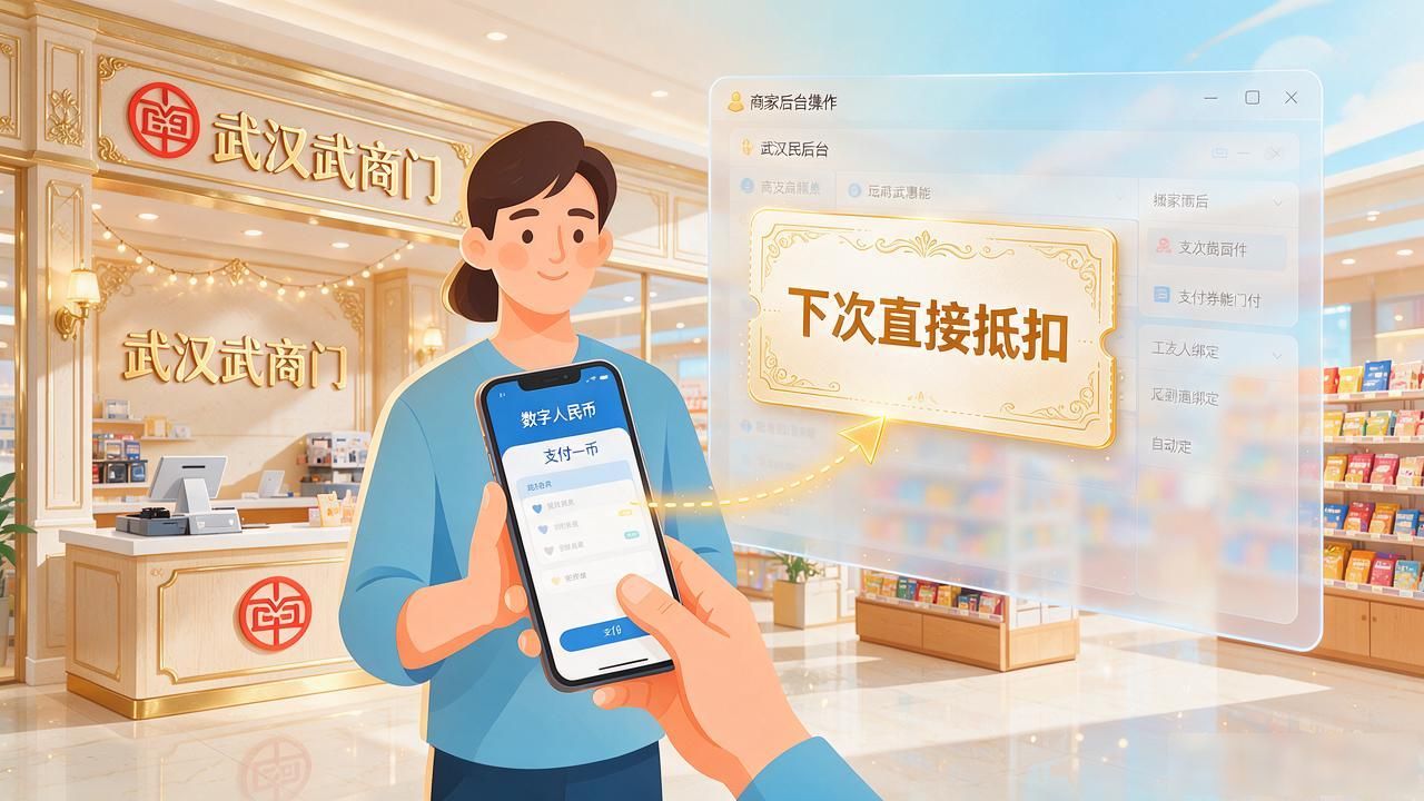 鄂武商上数字货币了，武汉做生意的到底该关注哪几点