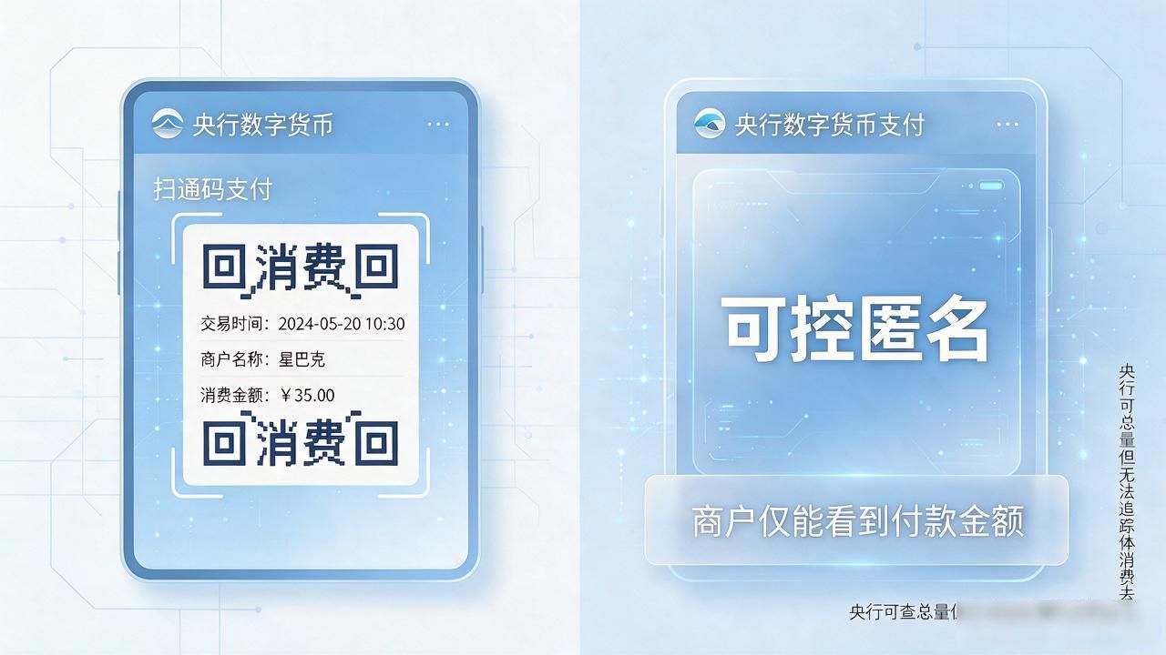 央行出的数字化货币到底怎么用？跟支付宝微信有啥区别