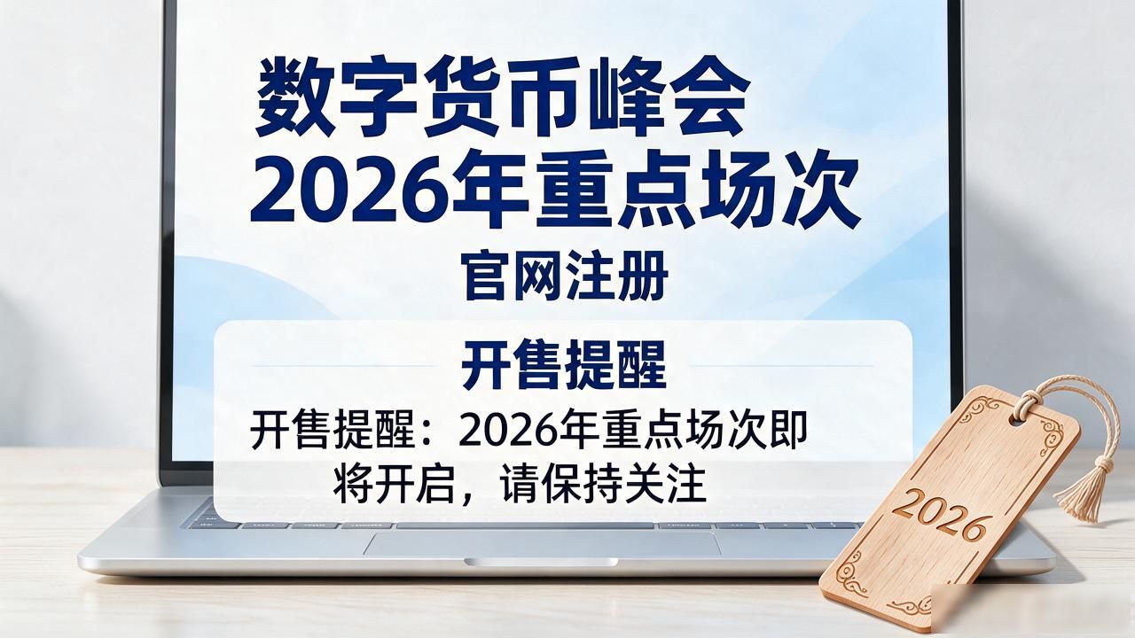 数字货币峰会召开时间怎么查？2026年重点场次都在这儿