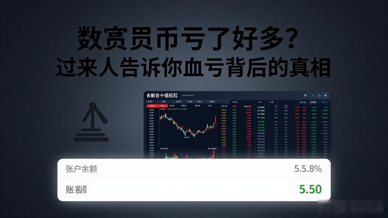 数字货币亏了好多？过来人告诉你血亏背后的真相