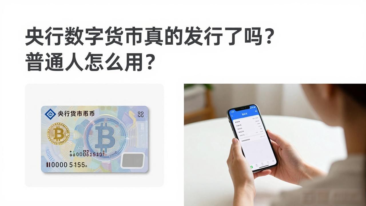 央行数字货币真的发行了吗？普通人怎么用？