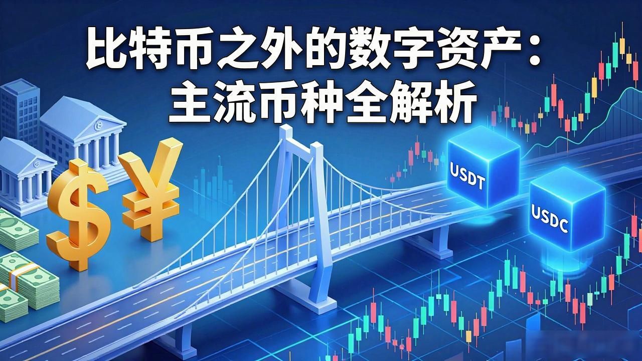 比特币之外的数字资产：主流币种全解析